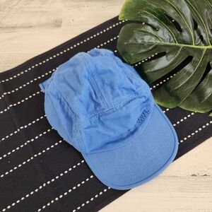 Madewell Cotton Canvas Five Panel Baseball Cap Oasis Blue